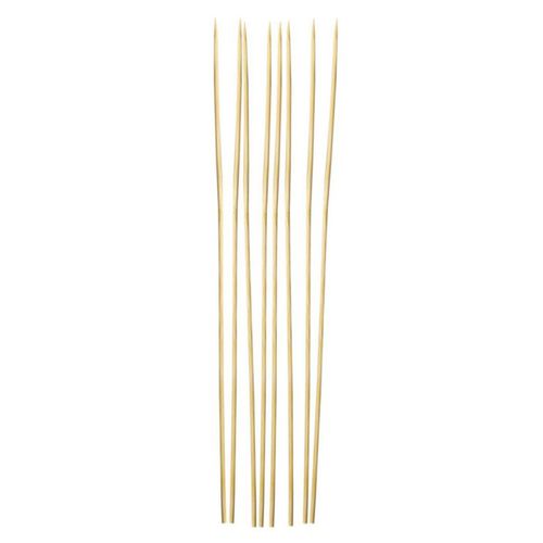 Lot De 100 Piques à Brochette "bois" 30cm Naturel