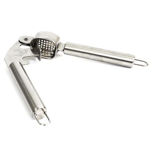 Presse-ail Manuel "inox" 18cm Argent