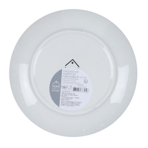 Lot De 6 Assiettes à Dessert "mandala" 19cm Orange