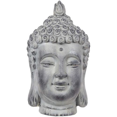 Tête De Bouddha En Magnésia 42 Cm