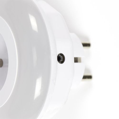 Prise LED "détecteur De Luminosité" 8cm Blanc