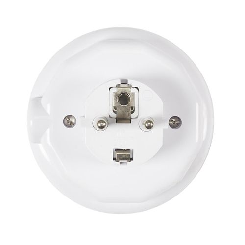 Prise LED "détecteur De Luminosité" 8cm Blanc