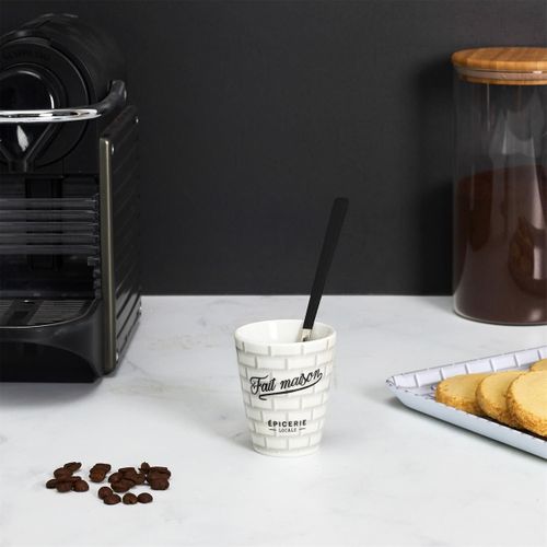 Lot De 6 Tasses à Café "brooklyn" 7cl Blanc