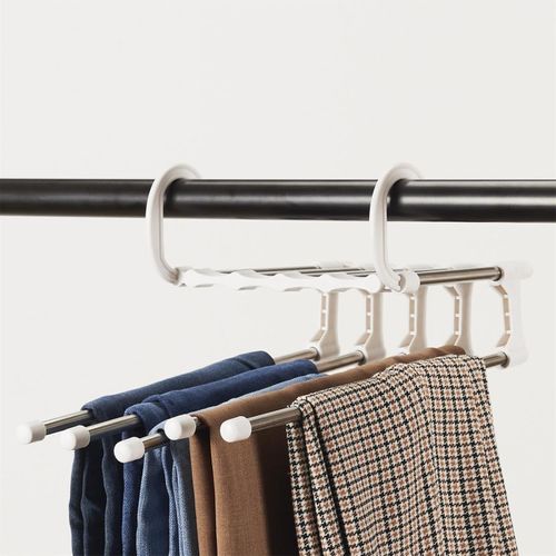 Cintre Pour Pantalons "multipostions" 45cm Blanc