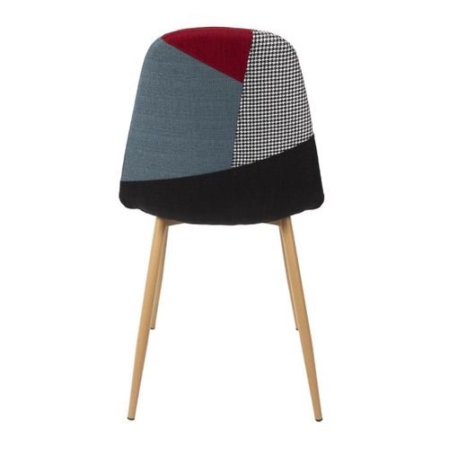 Lot De 2 Chaises Patchwork "first" 83cm Multicolore