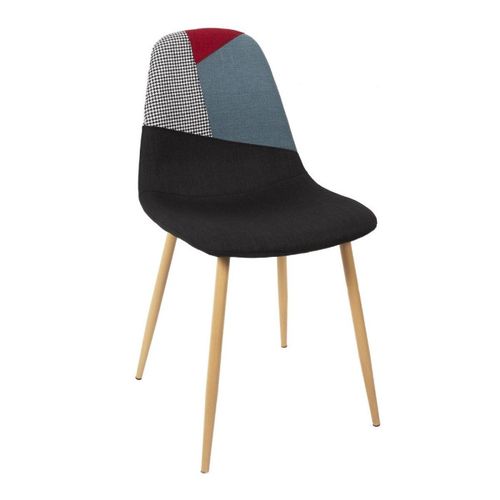 Lot De 2 Chaises Patchwork "first" 83cm Multicolore