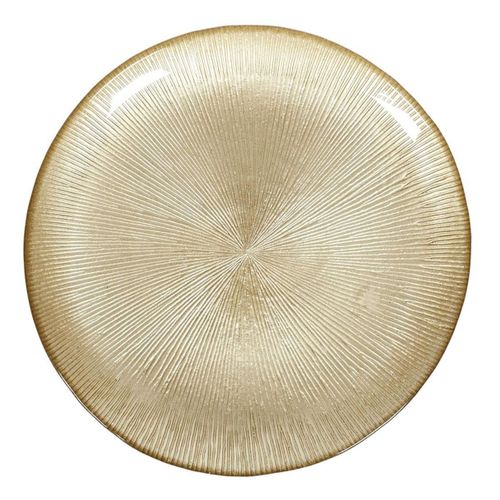 Lot De 6 Assiettes à Dessert "royal" 21cm Doré