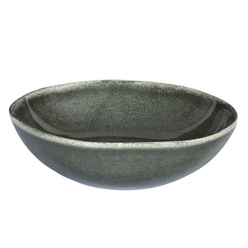 Lot De 6 Assiettes Creuses "black Forest" 18cm Vert