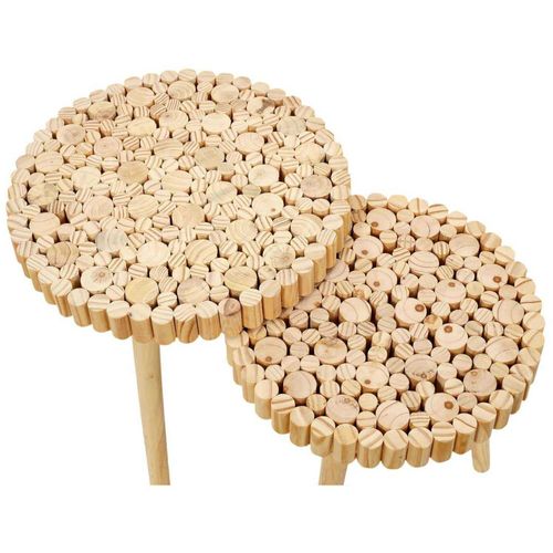 Table Gigogne Rondin En Bois 40 Cm