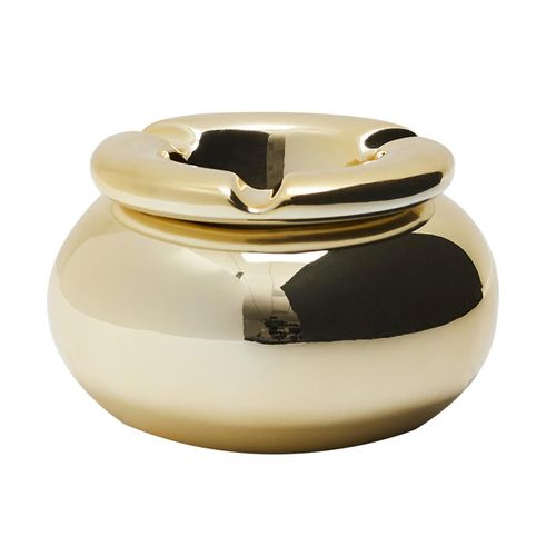 Cendrier Marocain Déco "royal" 10cm Or