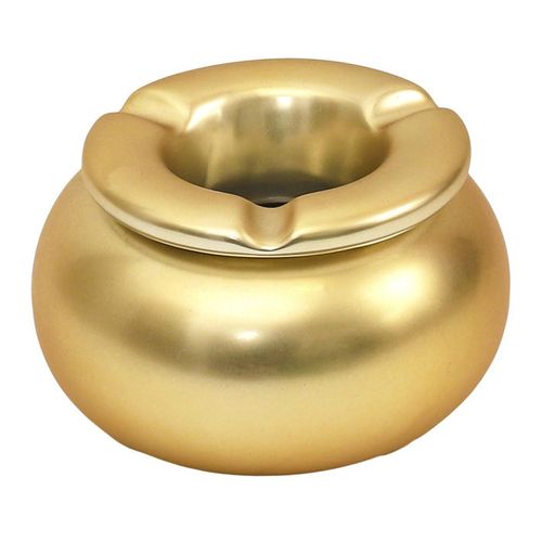 Cendrier Marocain Déco "royal" 10cm Or