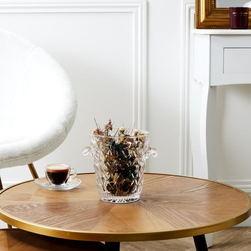 Bougie Parfumée Déco "ciselé" 700g Figue