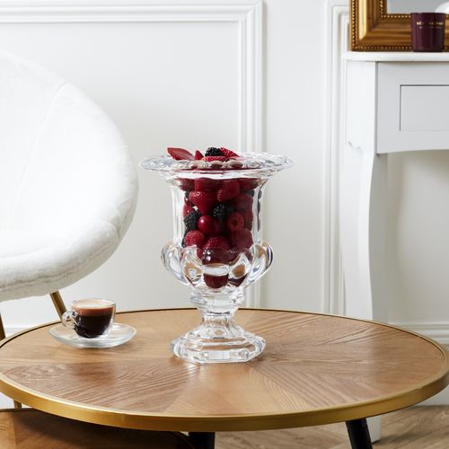 Bougie Parfumée Déco "vase Médicis" 800g Pivoine