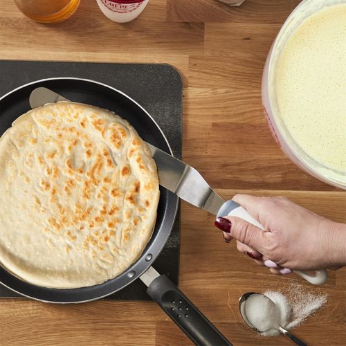 Spatule à Pâtisserie "coudée" 38cm Argent