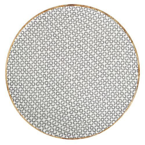 Dessous D'assiette "géométrique" 35cm Naturel