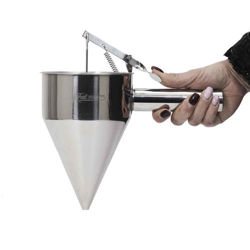 Verseur De Pâte à Piston "inox" 1,2l Argent