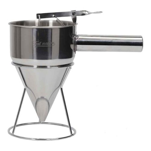 Verseur De Pâte à Piston "inox" 1,2l Argent