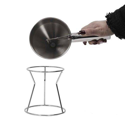 Verseur De Pâte à Piston "inox" 1,2l Argent