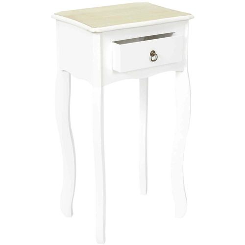 Lot De 2 Sellettes Avec Tiroir En Mdf Victoria