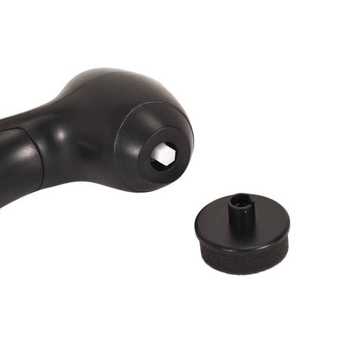 Brosse De Nettoyage Électrique "chaussure" 18cm Noir