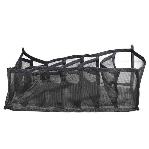 Rangement Vêtements "7 Compartiments" 36cm Noir