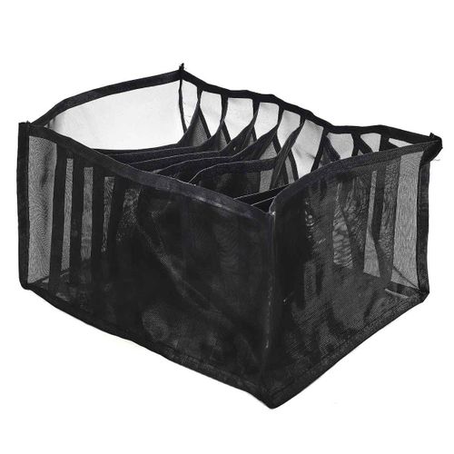 Rangement Vêtements "9 Compartiments" 32cm Noir