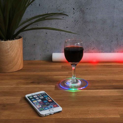 Dessous De Bouteille "led" 10cm Multicolore