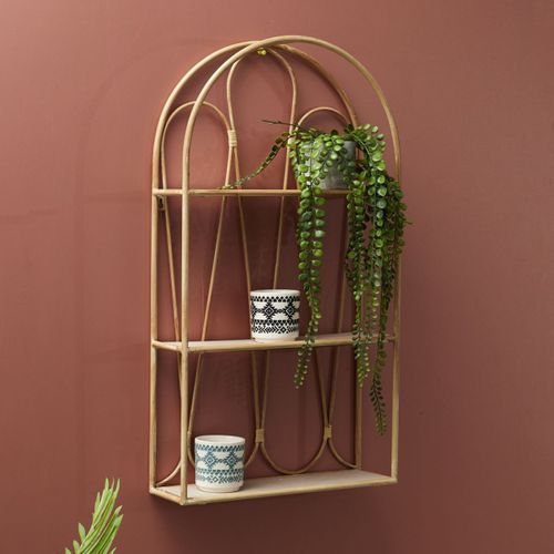 Étagère Murale Arche "java" 73cm Naturel