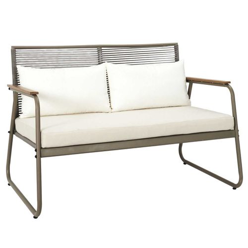 Salon De Jardin 4 Pièces "palma" 105cm Beige