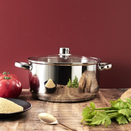 Faitout En Inox "induction" 7l Argent