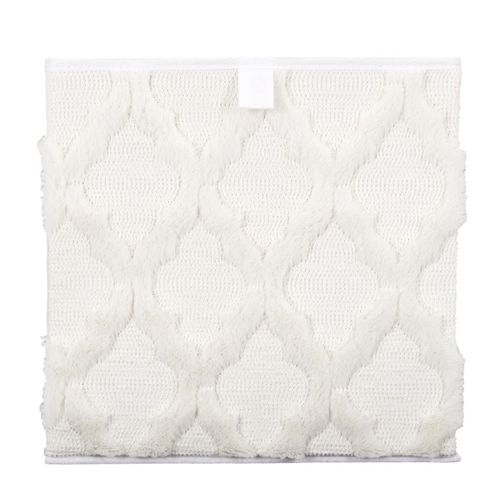 Boîte De Rangement Pliable "tufté" 30x30cm Beige