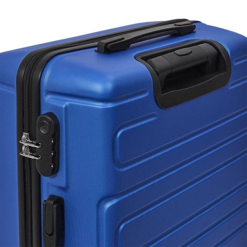 Lot De 3 Valises "acapulco" 104l Bleu