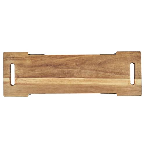 Planche De Présentation Sur Pied "acacia" 55cm Naturel