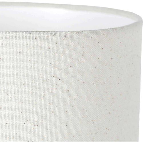 Lampe En Céramique Abat-jour En Lin 20 X 50 Cm