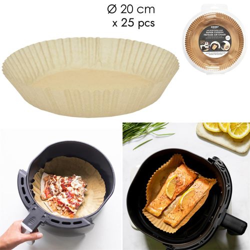 Papier De Cisson Rond Friteuse à Air X25 Ø  Kc0010 Pour Friteuse