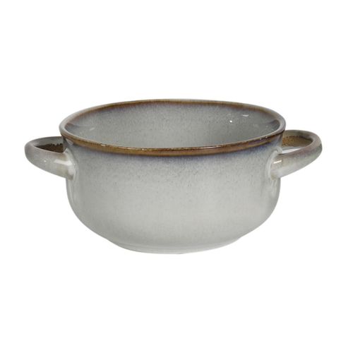 Lot De 6 Bols à Soupe "au Grès Du Temps" 14cm Gris
