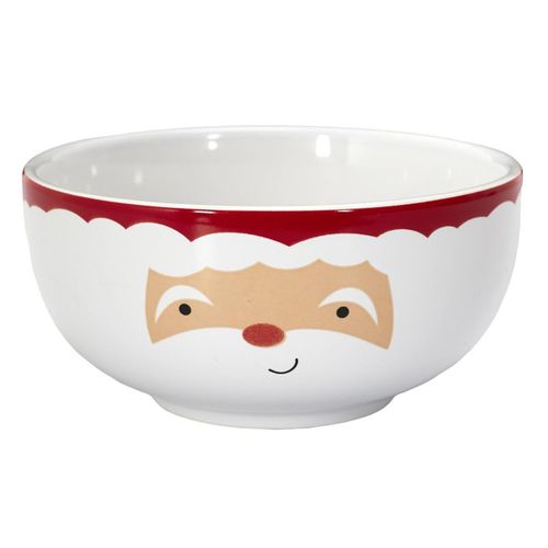 Bol et Mug De Noël "santa" 14cm Rouge