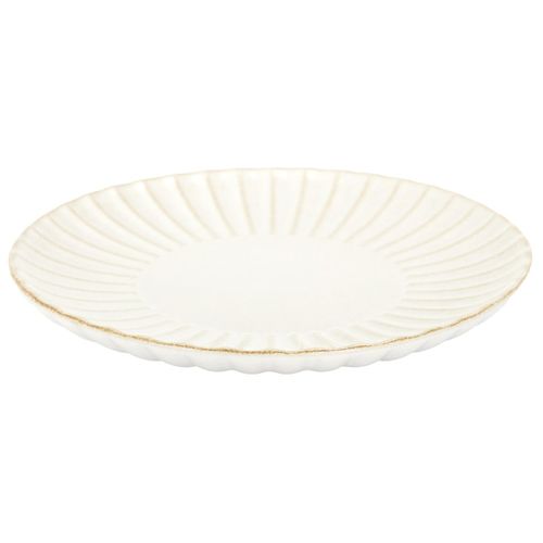 Lot De 6 Assiettes à Dessert "vlora" 21cm Beige