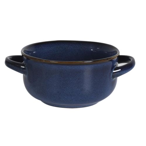 Lot De 6 Bols à Soupe "au Grès Du Temps" 14cm Bleu