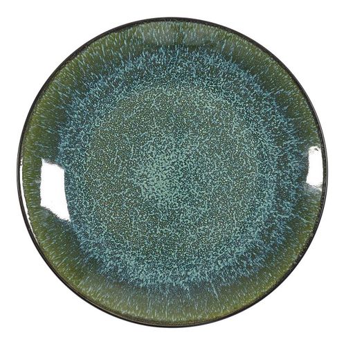 Lot De 6 Assiettes à Dessert "elia" 19cm Vert