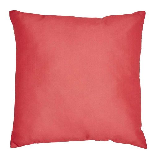 Coussin Déco "paradis Exotique" 40x40cm Multicolore
