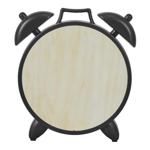 Horloge à Poser à LED "vintage" 9cm Noir