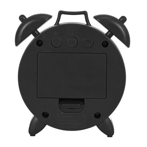 Horloge à Poser à LED "vintage" 9cm Noir