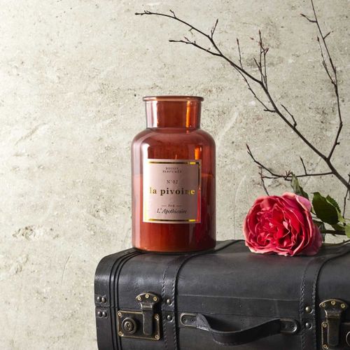 Bougie Parfumée Déco "apo Chic" 1400g Pivoine