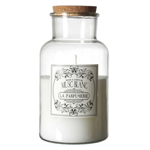 Bougie Parfumée Déco "maison Tradition" 1400g Musc