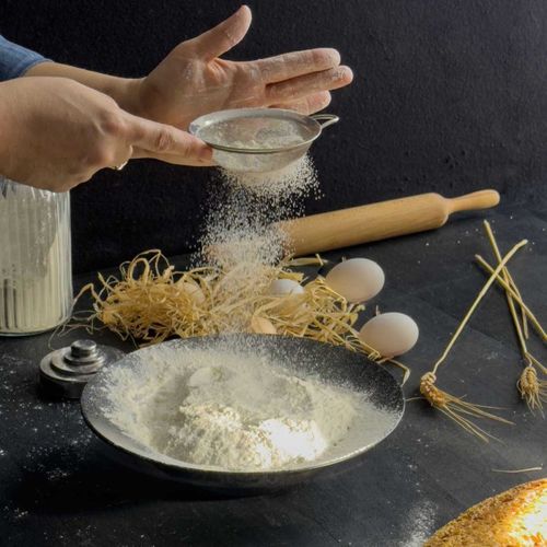 Passoire Tamis "inox" 8cm Argent