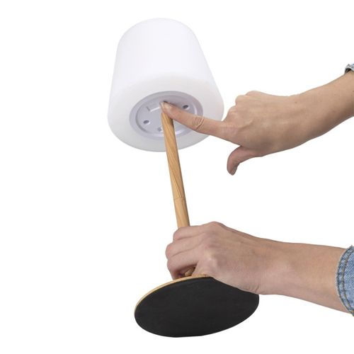 Lampe à LED Intérieur et Extérieur "nomade" 40cm Blanc