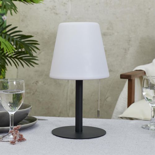 Lampe à Poser Intérieur et Extérieur "led" 30cm Gris