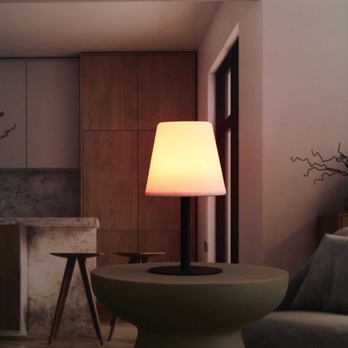 Lampe à Poser Intérieur et Extérieur "led" 30cm Gris