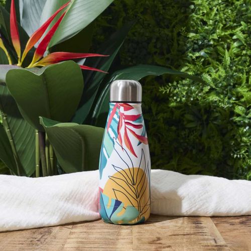 Bouteille Isotherme En Inox "exotique" 30cl Multicolore